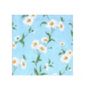 Light blue marguerite lunch napkins